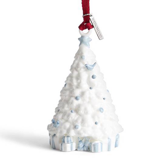 INDENT - Wedgwood Xmas Festivity Ornament, Xmas Tree, Glazed 2026